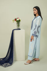 AQUA ICE Chiffon Dupatta
