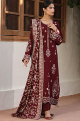 Mulberry Maroon Shawl