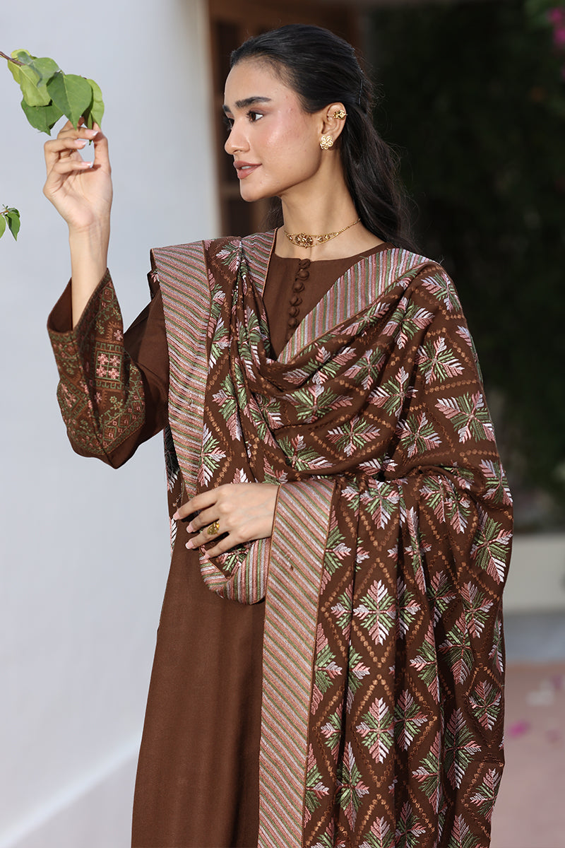Ash Brown Shawl