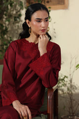 Deep Maroon Viscose