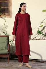 Deep Maroon Viscose