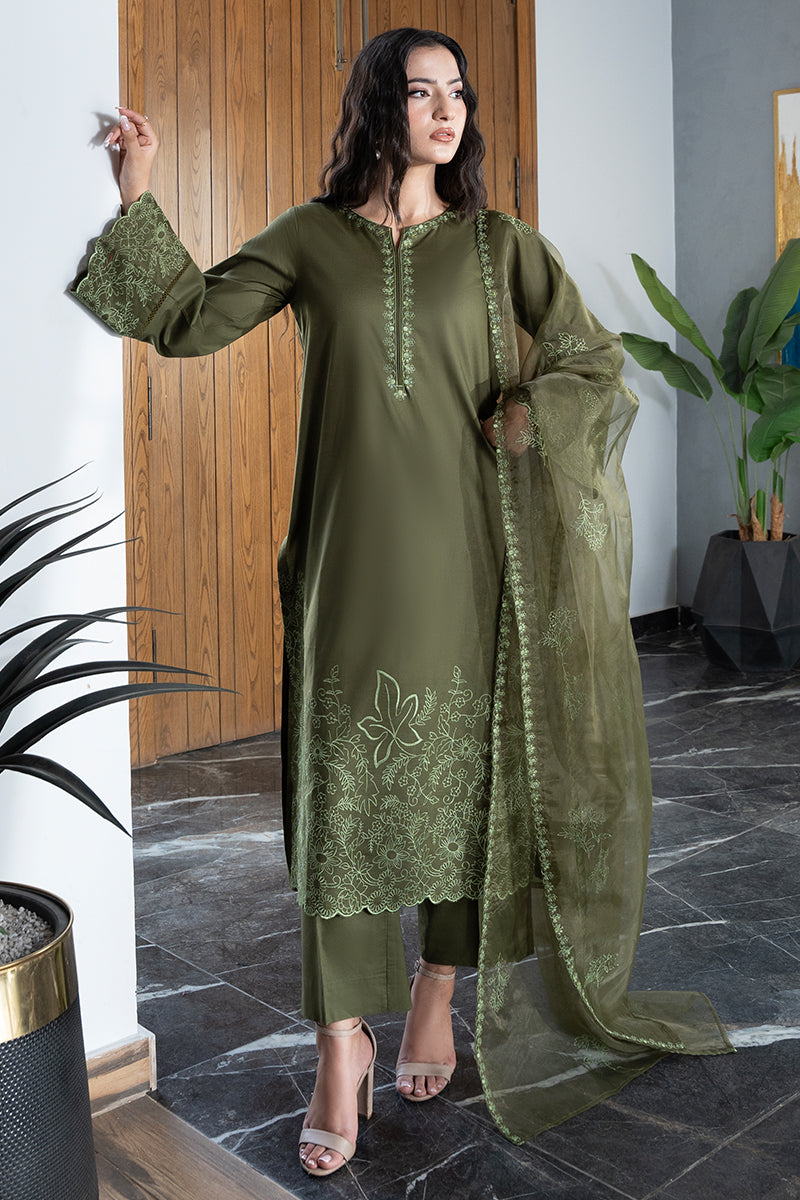 Green Spring Dupatta