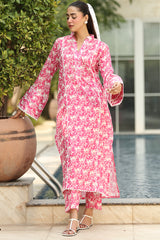Arshi Pink Print