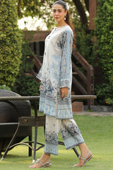 Ash Gray(Print) (unstitched)
