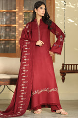 Roshaan Maroon Shawl