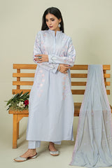 SPRING LILAC Chiffon Dupatta