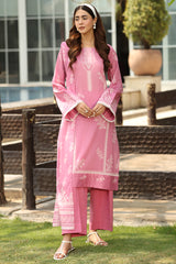 T.Pink(Print)3piece (Unstitched)