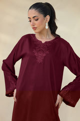 Maroon Viscose