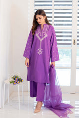 Embroidered 2-Pc Suit