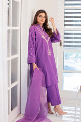 Embroidered 2-Pc Suit