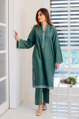 Embroidered 2-Pc Suit