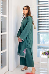 Embroidered 2-Pc Suit